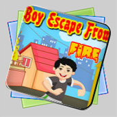 Boy Escape From Fire игра Boy Escape From Fire игра