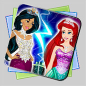Jasmine vs. Ariel Fashion Battle игра Jasmine vs. Ariel Fashion Battle игра