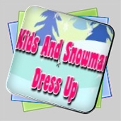 Kids And Snowman Dress Up игра Kids And Snowman Dress Up игра