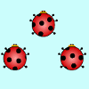 Ladybug Pair Up игра