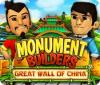 Monument Builders: Great Wall of China игра