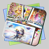 Winx Club Spin Puzzle игра Winx Club Spin Puzzle игра