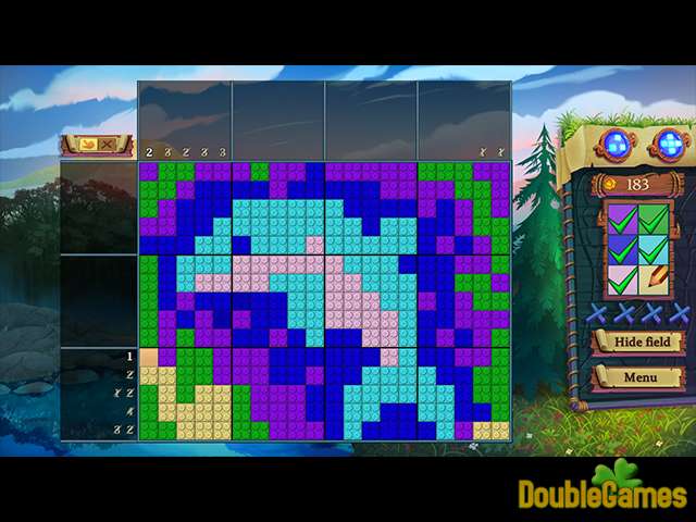 Free Download Adventure Mosaics: Forest Spirits Screenshot 1