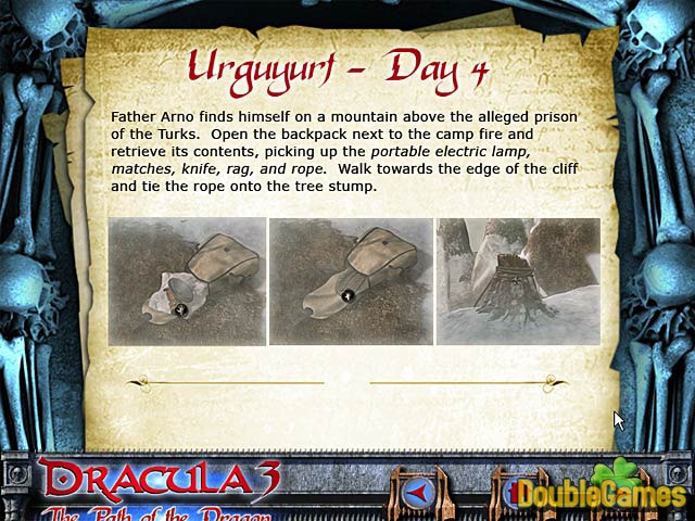 Free Download Dracula 3: The Path of the Dragon Strategy Guide Screenshot 2