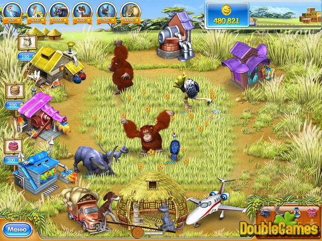 Free Download Веселая ферма 3. Мадагаскар Screenshot 2