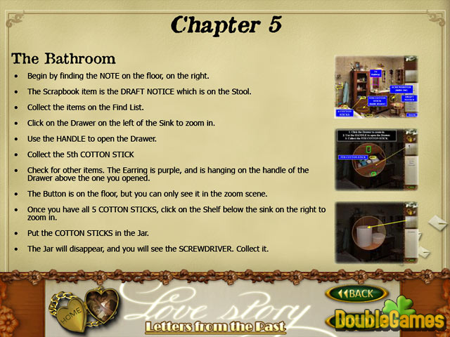 Free Download Love Story: Letters from the Past Strategy Guide Screenshot 1