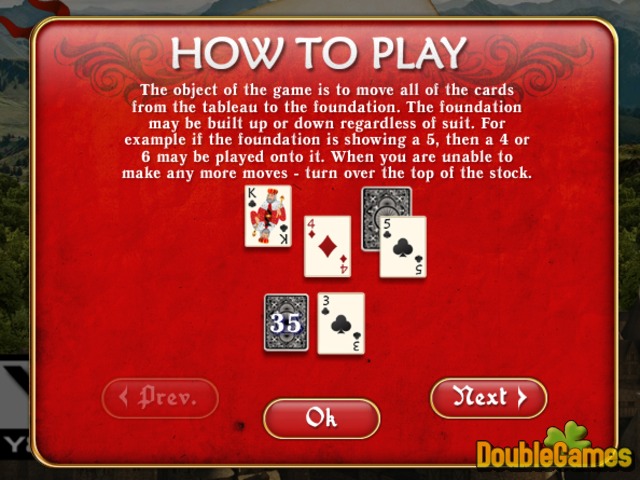 Free Download Palace Messenger Solitaire Screenshot 1