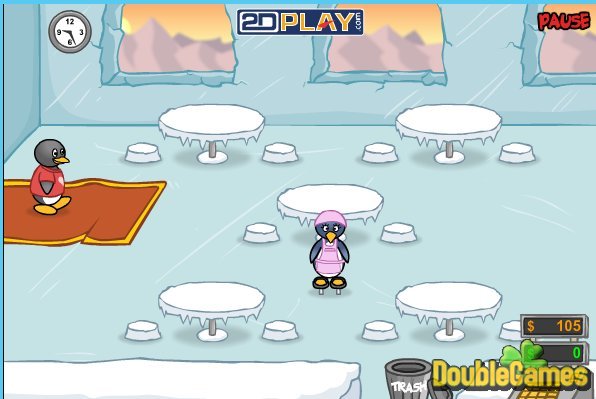 Free Download Penguin Diner Screenshot 2