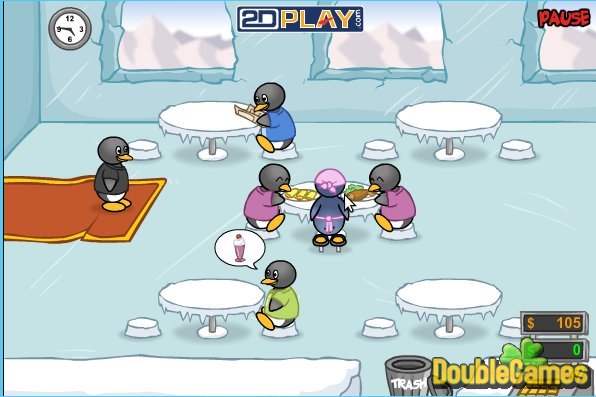 Free Download Penguin Diner Screenshot 3