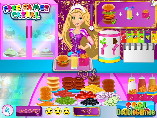 Free Download Rapunzel Fun Cafe Screenshot 3