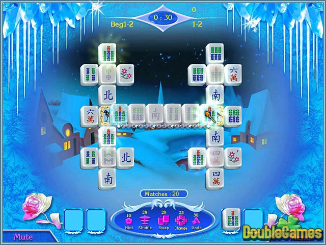 Free Download Snow Queen Mahjong Screenshot 1