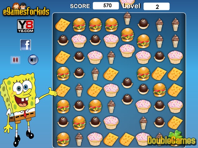 Free Download Sponge Bob Food Match Screenshot 3