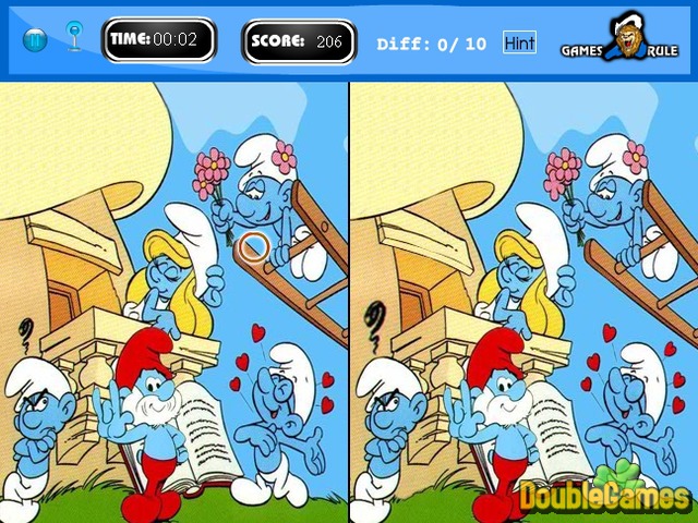 Free Download The Smurfs Point and Click Smurf Screenshot 2